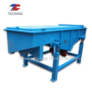 Light Weight Linear Vibrating Screen , Vibratory Sand Screening Machine