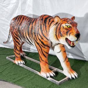 Amusement Park Animatronic Animal Simulation Realistic Animatronic Tiger