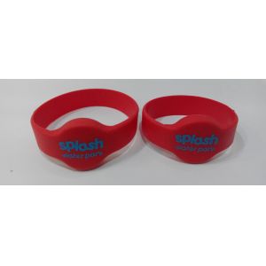M5 Chip Waterproof Smart Silicone RFID MIFERE Tags Bracelet For Access Control