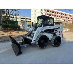 Turbocharged Diesel Engine Used Skid Loader BOBCAT S220 74HP 55kW