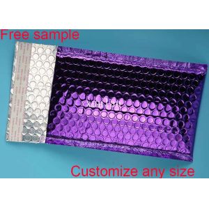 Foil Film Metallic Shipping Bubble Mailers Envelopes 2 Sealing Sides Tear