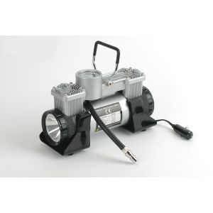 China 12v 180w 150psi Portable Car Air Conpressor  Metal Tyre Pump With Light on sale