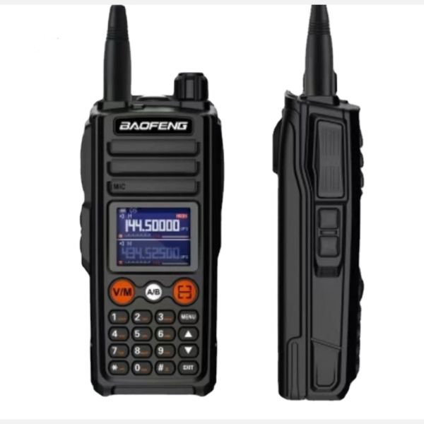 UV27 Walkie Talkie Two Way Radio with 1500mAh Battery IPX4 Water Resistance and 16 Storage Channels for Outdoor Use