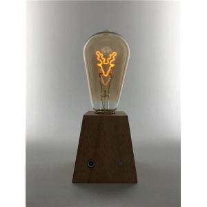 BC CCC 2000K DC3V Glass E14 Smart Decorative Filament Bulb