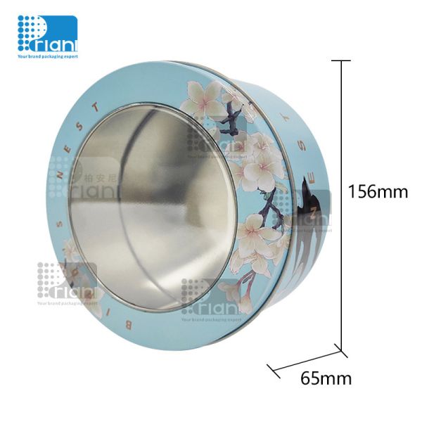 Quality Custom Empty Gift Tin Box Packaging For Chocolate With Handle Containers Metal Cookie Candy Tins Box wholesale