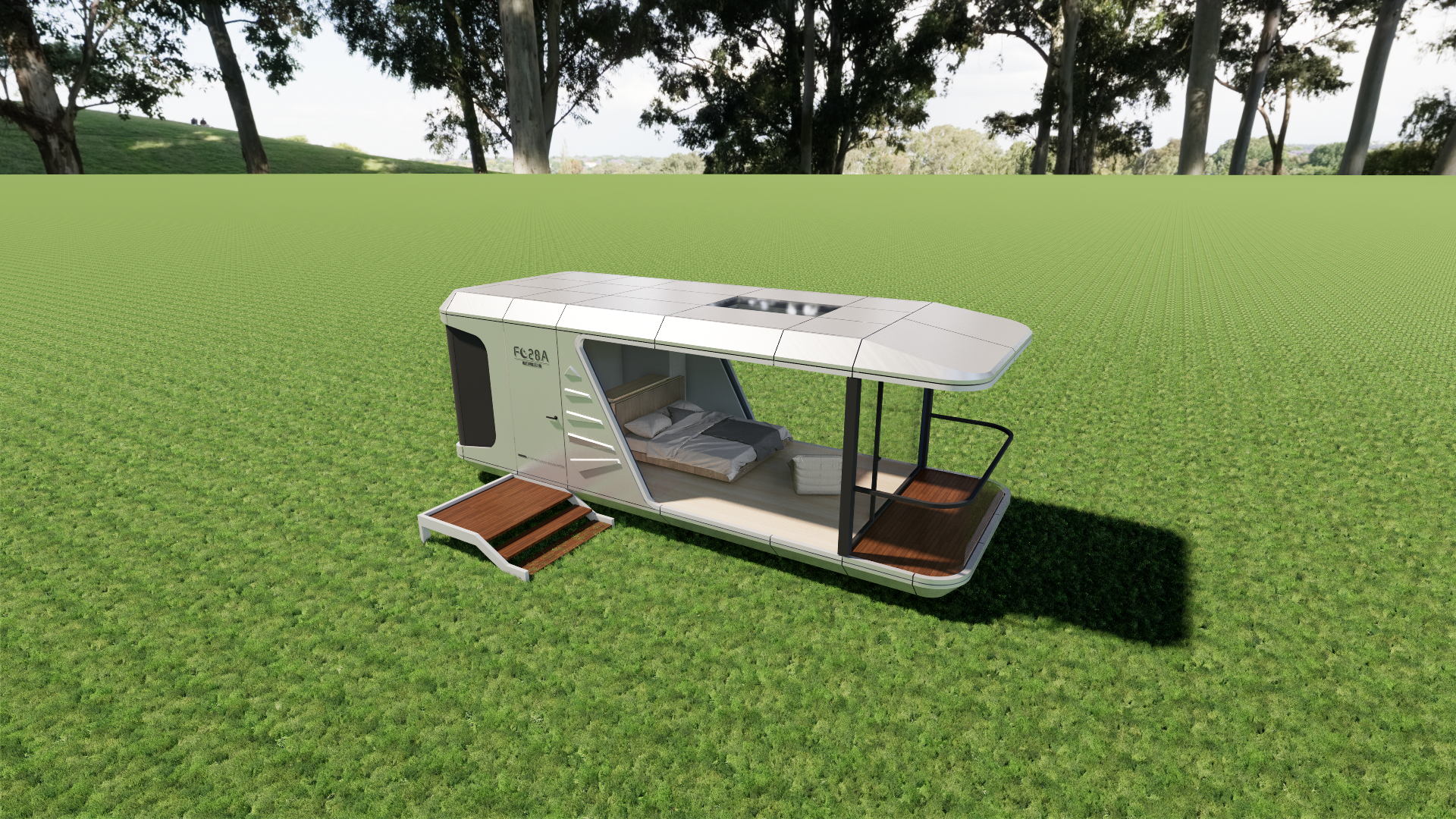 Space Capsule House Advanced Prefabricated Construction for Commercial Facilities in Weifang City