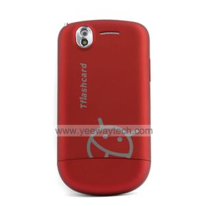 8608 Dual Card Dual Camera DVB-T TV WIFI JAVA Touch Screen Phone Red