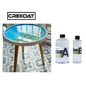 2 Component High Gloss Clear Cast Epoxy Resin For Art Bar Tables Tumbler