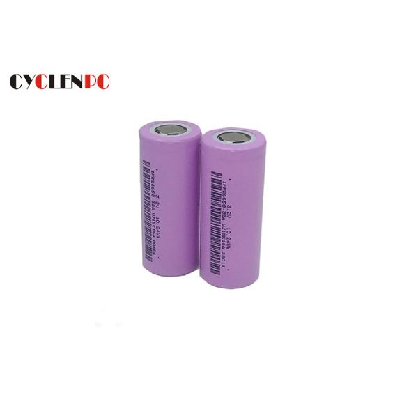 2000 Times Cycles 26650 Rechargeable Battery , Li Phosphate Battery Fast