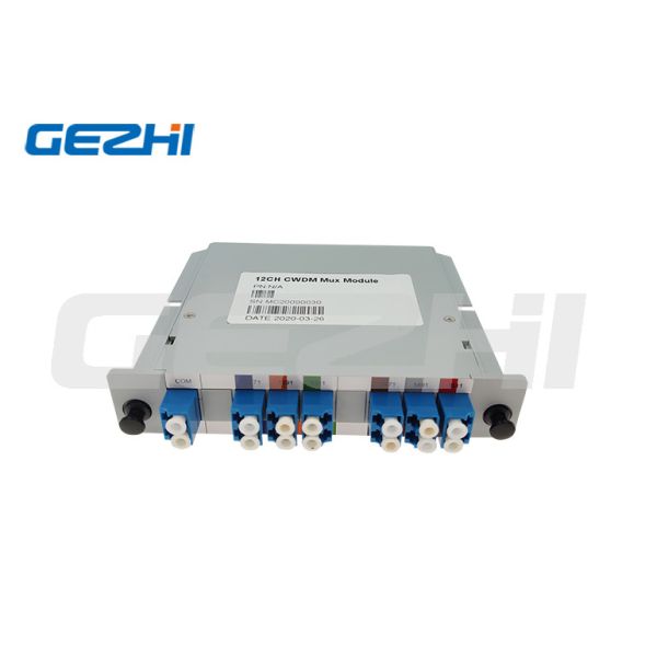 Quality High Isolation 12CH MUX Fiber CWDM Module For Optical Transport Networking System Passive wholesale