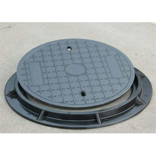 Quality Cast Iron Heavy Duty Inspection Chamber Covers Anti Frozen 800mm X 800mm wholesale