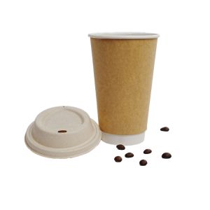 Customized biodegradable disposable coffee paper cup single and double paper