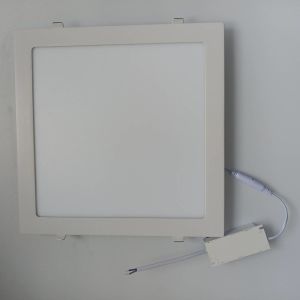 Recessed suspending square flat led panel lighting dimmable and flicker free 12W