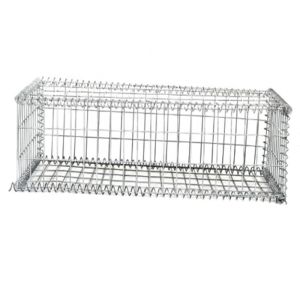 Pvc Coated 1m X 1m X 1m Welded Gabion Box High Stability Steel Wire Mesh