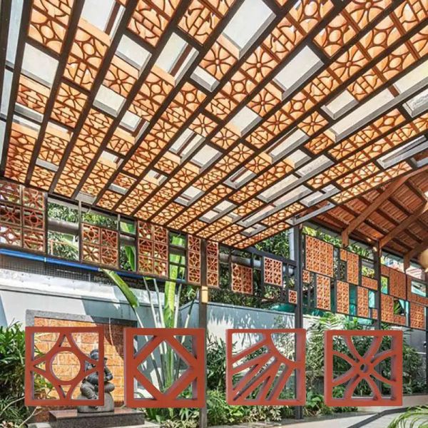 Quality Classical Decorative Hollowed Garden Wall Bricks Perforated wholesale