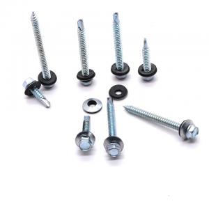 Cheap St6.3 Self Drilling Screw Stainless Steel Hexagonal Self Drilling Self Tapping Screw for sale