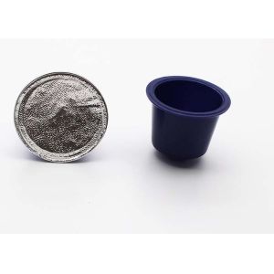 Small Round Plastic PP Containers / Coffee Capsules For Nespresso