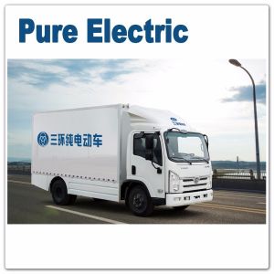 Cheap Hubei Tri-Ring T3 Sitom 7T Electric Van Truck for sale