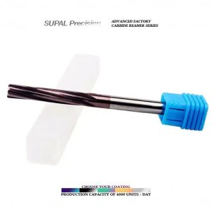Precision Solid Carbide Reamers Shank Diameter 4 - 20mm Cutting Length 20 - 60mm