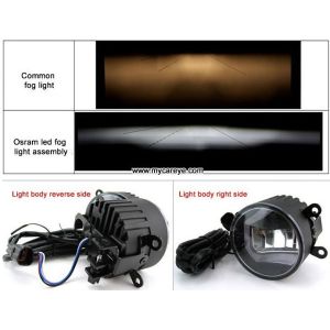 Opel Antara car front fog lamp assembly LED daytime running lights drl