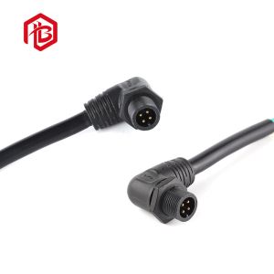Right Angle M14 IP67 Watertight Cable Connector 2 To 4 Pin For Driver Power​