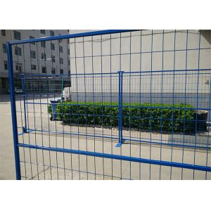 Hot Galvanized Temporary Mesh Fencing 1.8 X 2.4 Welded Mesh Mobile Fence