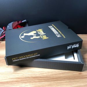 Corrugated Paper Packaging Box Reusable For Pet Grooming Kit Packaging