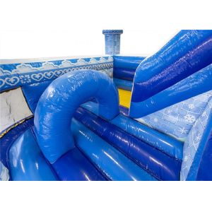 Customized Inflatable Water Playground Multifunctional 8x7x5m PVC 0.55mm