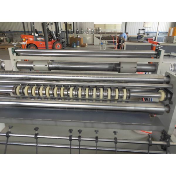 Solid Rollers Making 11kw Paper Slitter Rewinder