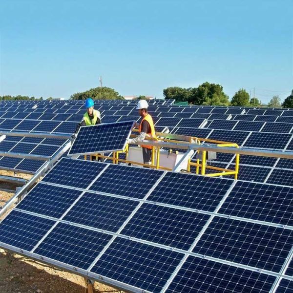 Quality Hot Dip Galvanizing & Anodized PV Ground Support Systems 10-60 Degrees wholesale