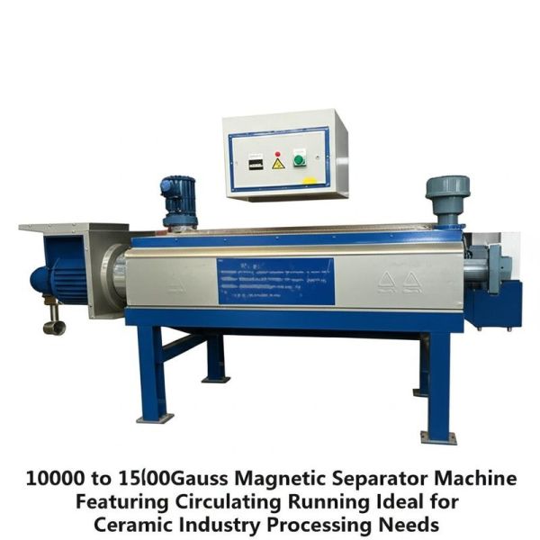 10000 to 15000Gauss Magnetic Separator Machine Featuring Circulating Running