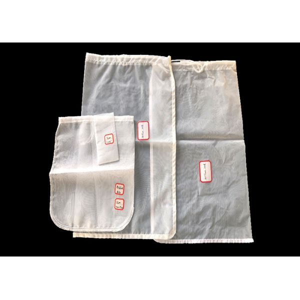 Quality FDA certified 100% Nylon Material Monofilament White Nylon Rosin Bag 45 Micron Or Customized Size wholesale