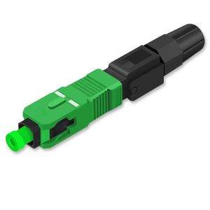 SC APC 60mm Fiber Optical FTTH Fiber Quick Connector