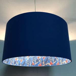Inner Digital Print Lampshades Fabric Outer For Pendant Shade