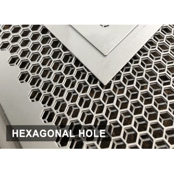 Silver Diamond Hole Perforated Mesh Sheet with 0.1mm-12mm Thickness for