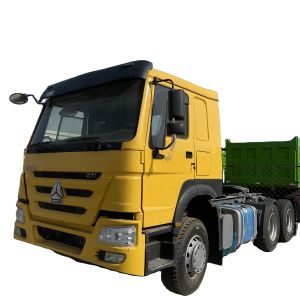Buy cheap WEICHAI Euro 3 Tractor Head Sinotruk Tractor Truck Single Row Howo T7h Tractor from wholesalers