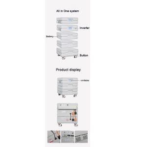 5KW Hybrid Solar Inverter On Off Grid Solar Inverter With MPPT Controller