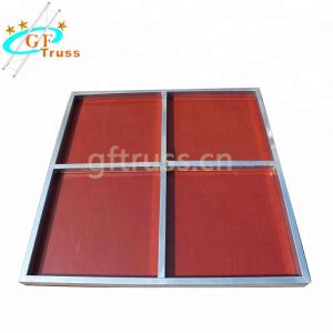 Adjustable aluminum portable stage platform for customized concert