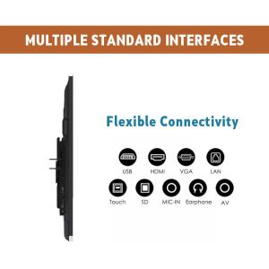 110 Inch Smart Digital Whiteboard Electronic 4K LCD Screen Interactive