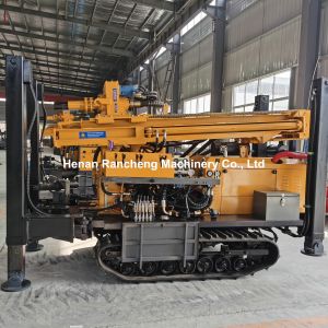 180m Mining Drilling Rig Equipment Machine Water Well Borehole Crawler Rig