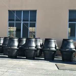 Customized Cone Rubber Fenders NR Materials Safety Moulding Anti Collision