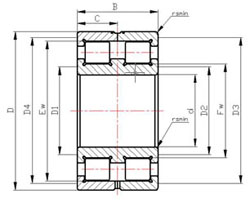 Cheap SL series roller bearings SL0149 Series Cylindrical Roller Bearings SL014980 for sale