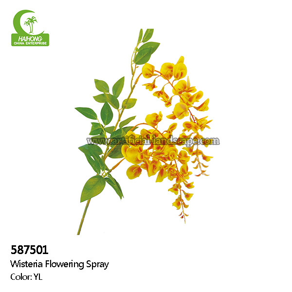 Aesthetic 109cm Real Touch Artificial Flowers , Artificial Wedding Flowers Lifelike