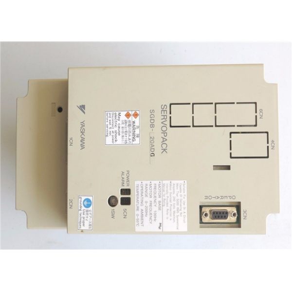 Quality Servopack Type Industrial Servo Drives Yaskawa SGDB-20ADG 200-230V-AC 2.41hp wholesale