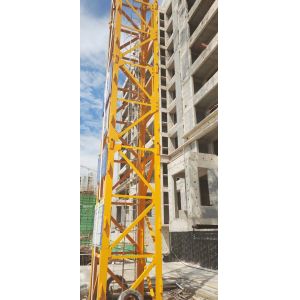 50T Capacity Zoomlion Topless Used Tower Crane 6013-8 for Assembled Installation