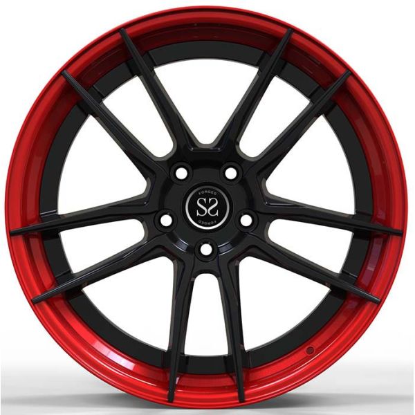 Custom 2Pc Forged Aluminum Alloy Rims 5x112 Gle Coupe 350 21x9.5 And 21x11