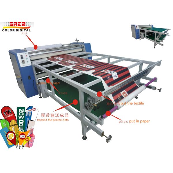 Quality Flatbed Textile Calender Machine Sublimation Rotary Printing Transfer Machine wholesale