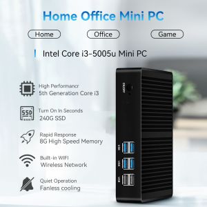 Intel Core Series Mini PC With Single Channel DDR3L Memory Up To 8GB For Home