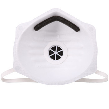 Quality Breathable Valved Dust Mask Dual Point Attachment With High Elasticity Head Strap wholesale