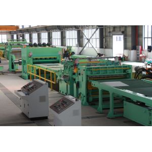 Cut To Length Line Machine , Galvanzied Steel Coil Cutting Machine Stable